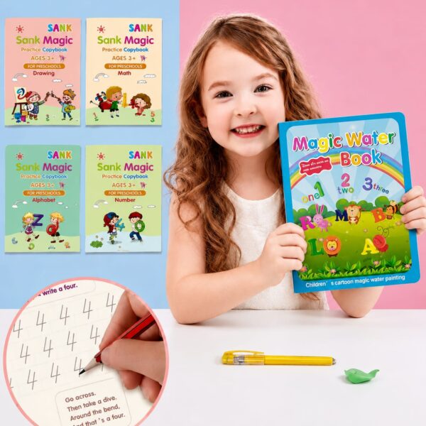 Sank Magic Books + FREE Water Magic Book