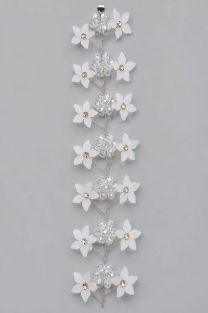 Crystal Flower Bridal Hair Vine